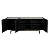 Buffet design avec plateau en céramique blanche GIULIA