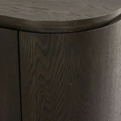 Buffet design en chêne brun 3 portes LOREN