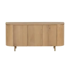 Buffet design en chêne clair 3 portes LOREN