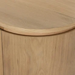 Buffet design en chêne clair 3 portes LOREN