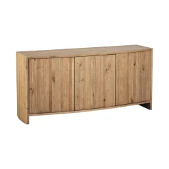 Buffet en bois recyclé FSC 3 portes NELSON