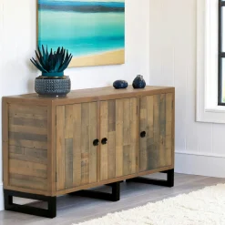 Buffet en bois recyclé 3 portes BRISBANE