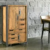 Buffet haut bois de teck naturel CANADA