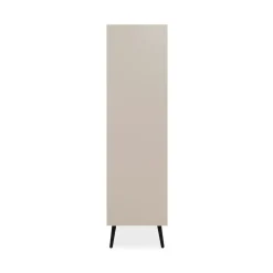 Buffet haut taupe 4 portes 2 tiroirs AVIO