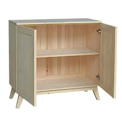 Buffet Hévéa 2 portes 90x42x85cm SIXTIES