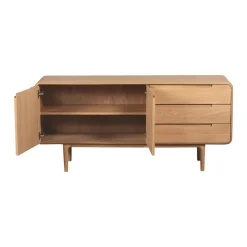Buffet moderne en chêne clair 2 portes DERBY