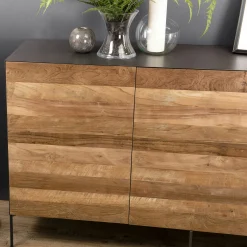 Buffet moderne teck recyclé 3 portes PANAMA