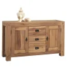 Buffet 2 portes chêne massif 150cm FJORD