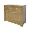 Buffet 2 portes exotique hévéa 100cm NIAGARA