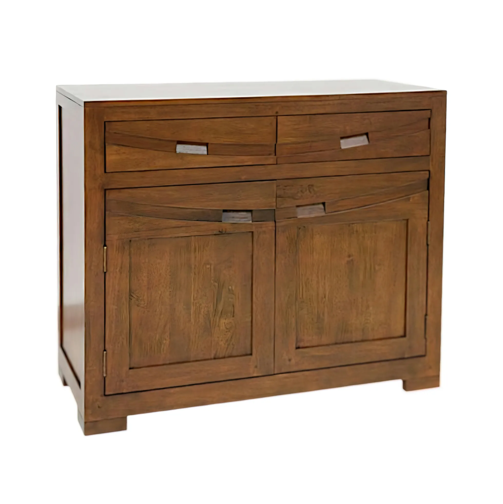 Buffet 2 portes exotique hévéa 100cm NIAGARA