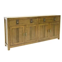 Buffet 4 portes exotique hévéa 180cm GALA
