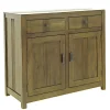 Buffet 2 portes exotique hévéa 100cm GALA