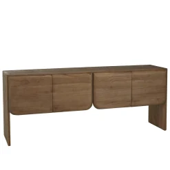 Buffet sur pied en bois de mindi, 4 portes ARCUS