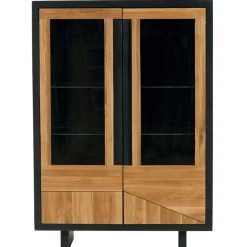Buffet vitrine en bois FAIRLIE