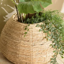 Cache pot en chanvre tressé naturel 60 cm SWING