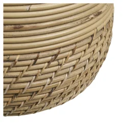 Cache-pot en rotin pour grandes plantes (lot de 2)