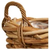 Cache-pot en rotin tressé (lot de 3)