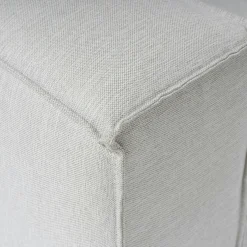 Canapé d'angle modulable gris - côté droit SPELLO