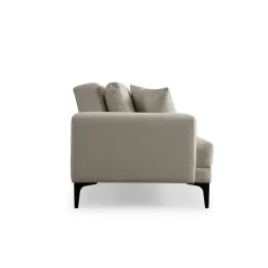 Canapé 3 places écru avec couchage d’appoint JACA