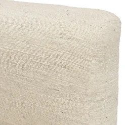 Canapé tissu beige et gris 6 éléments modulables SURATE