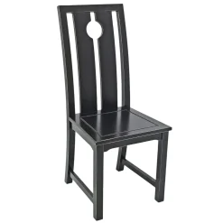 Chaise chinoise ming hévéa massif MAORI