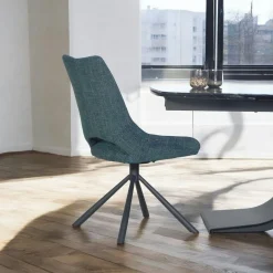 Chaise contemporaine pivotante lagon (lot de 2) LIGURIE