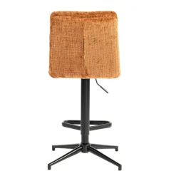 Chaise de bar rouille réglable en hauteur (x2) PALERME