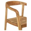 Chaise de jardin design en teck (lot de 2) MENDOZA