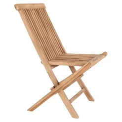Chaise de jardin en teck, pliante (lot de 2) MENDOZA