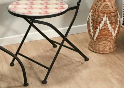 Chaise de jardin motif 70s (lot de 2) GRENADE