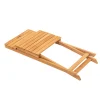Chaise de jardin pliante en bois, avec poignée SORA