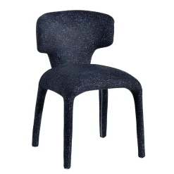 Chaise de salle à manger design bleue (lot de 2) TULSA