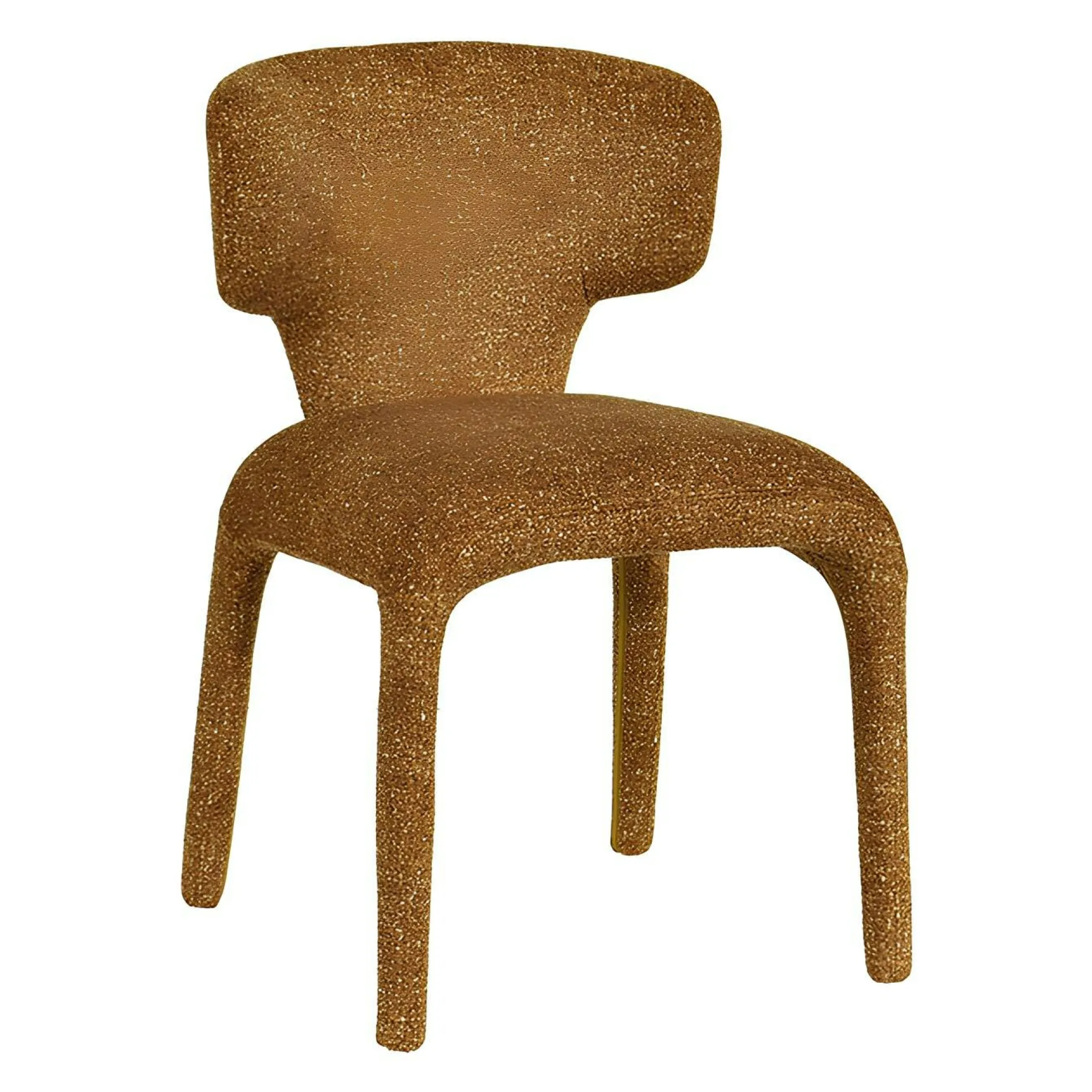 Chaise de salle à manger design moutarde (lot de 2) TULSA