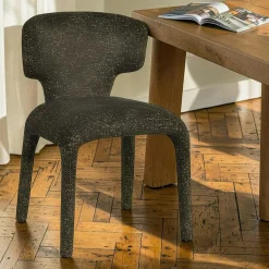 Chaise de salle à manger design kaki (lot de 2) TULSA