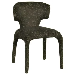 Chaise de salle à manger design kaki (lot de 2) TULSA