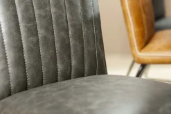 Chaise de salle à manger gris used OKA (lot de 2)