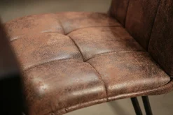 Chaise de salle à manger havane avec pieds épingle (lot de 2) MALMOE