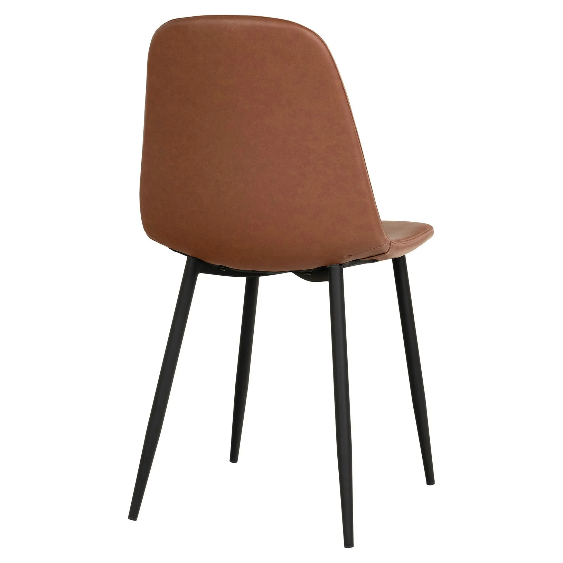 Chaise de salle à manger marron clair style vintage (lot de 2) BERLIN