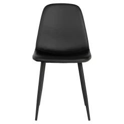 Chaise de salle à manger noire (lot de 2) BERLIN