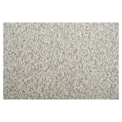 Chaise de salle à manger sable en bouclette avec dossier arrondi (lot de 2) MONTREUX