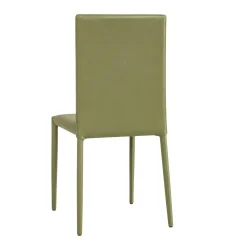 Chaise de salle à manger verte moderne (lot de 2) LORA
