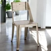 Chaise design chrome (lot de 2) HELSINKI