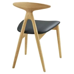 Chaise design en bois clair (lot de 2) ESCARRILLA