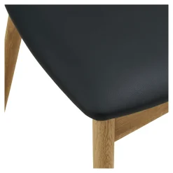 Chaise design en bois clair (lot de 2) ESCARRILLA