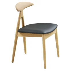Chaise design en bois clair (lot de 2) ESCARRILLA