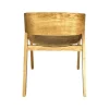 Chaise design en bois dossier large PALERME