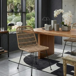 Chaise en rotin synthétique (lot de 2) GRENADE