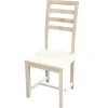 Chaise exotique hévéa TESSA