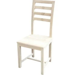 Chaise exotique hévéa TESSA