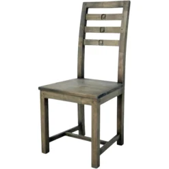 Chaise exotique hévéa TESSA
